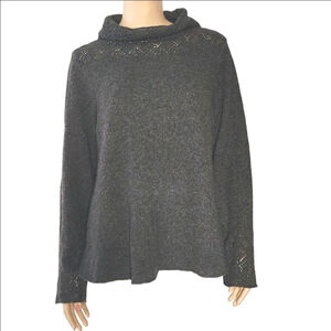 OSKA Gray Cowl Neck Sweater 3 L